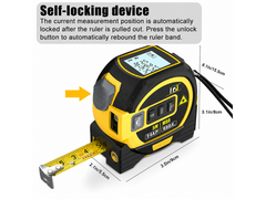 3 in 1 Digital Laser Tape