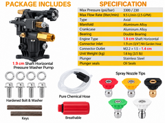 Pressure Washer Pump Power Washer Pump 3/4"