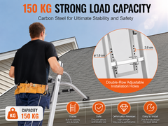 Ladder Roof Hook with Wheel