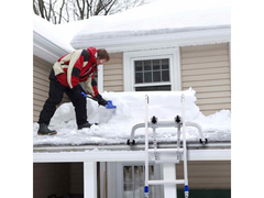Ladder Roof Hook with Wheel