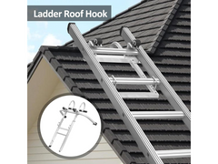 Ladder Roof Hook with Wheel