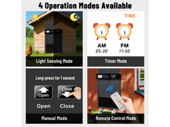 Automatic Chicken Coop Door Opener