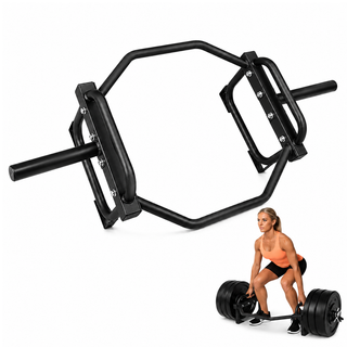 Olympic Trap Bar Heavy Duty Hex Bar for Deadlift