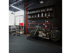 5M Garage Floor Mat Rubber Flooring Black