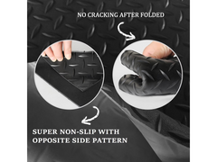 5M Garage Floor Mat Rubber Flooring Black