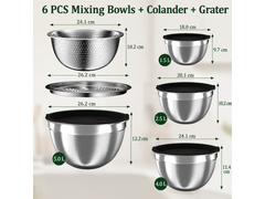 Mixing Bowls with Lids Set