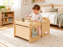 Wooden Activity Table and Chair Set