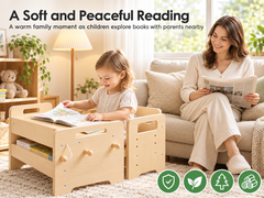 Wooden Activity Table and Chair Set
