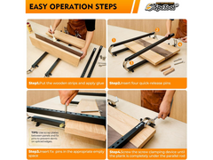 Woodworking Panel Clamps 2 Pack
