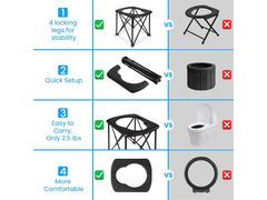 Portable Camping Toilet
