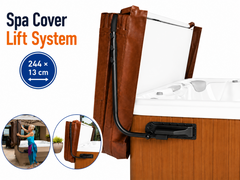 Spa Pool Cover Lifter Cover Caddy