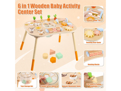 Montessori Sensory Learning Activity Table