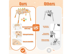Montessori Sensory Learning Activity Table