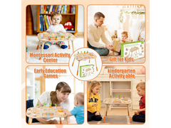 Montessori Sensory Learning Activity Table