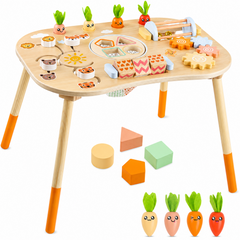 Montessori Sensory Learning Activity Table