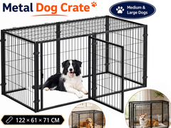 Dog Crate Cage Kennel Metal