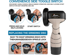 Cordless Electric Angle Grinder