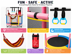 Mini Kids Trampoline 1.2M
