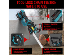Mini Chain saw Cordless Power Chain Saws 12 Inch