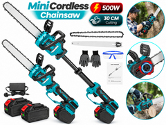 Mini Chain saw Cordless Power Chain Saws 12 Inch