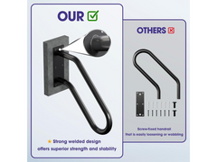 Wall Mount Handrail for Outdoor Steps
