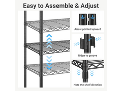 Metal Wardrobe Clothes Rack