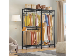 Metal Wardrobe Clothes Rack