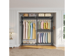 Metal Wardrobe Clothes Rack