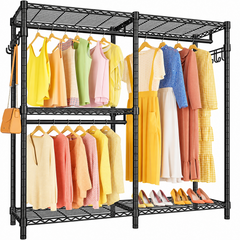 Metal Wardrobe Clothes Rack