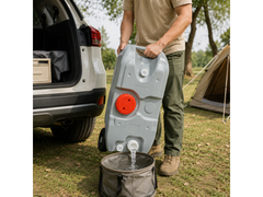 Portable Wheel Water Tank 40L