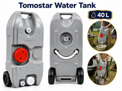Portable Wheel Water Tank 40L