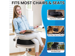 Donut Pillow Orthopedic Memory Foam Seat Cushion – Tailbone Support Black