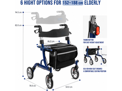 Rollator Walker Foldable