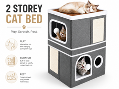 Foldable Cat House
