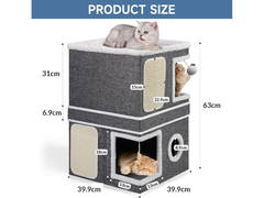 Foldable Cat House
