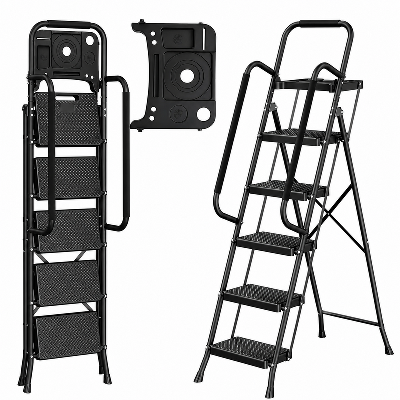 5 Step Folding Ladder