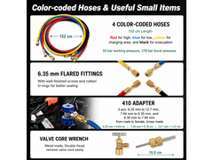 4 Way AC Manifold Gauge Set
