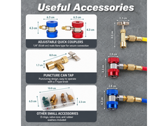 4 Way AC Manifold Gauge Set