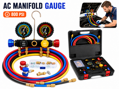4 Way AC Manifold Gauge Set