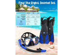 Mask Fins Snorkel Set