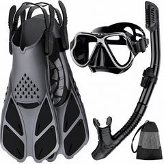 Mask Fins Snorkel Set