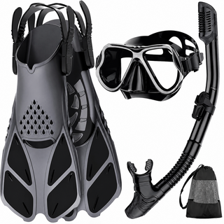Mask Fins Snorkel Set