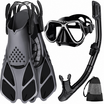 Mask Fins Snorkel Set