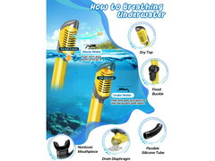 Mask Fins Snorkel Set