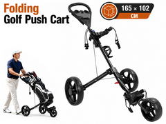 Wheel Golf Trundler Folding Golf Trolley
