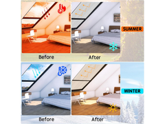 Reflective Bubble Foil Insulation Roll