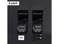 Rechargeable Head Torch Headlamp