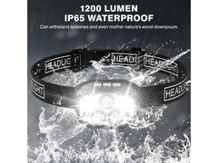 Rechargeable Head Torch Headlamp