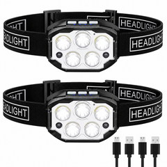 Rechargeable Head Torch Headlamp