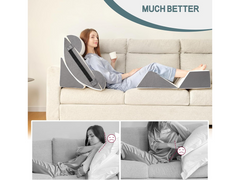 Wedge Pillow Set Memory Foam Bed Cushion